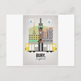 Bury Postkarte