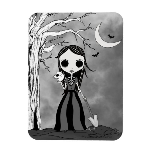 Bury the Bad Ones Magnet (Vertikal)