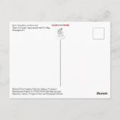 "Bury's Ice Cream" Postkarte (Rückseite)