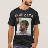 Burzum Varg Vikernes Black Metal History T-Shirt (Vorderseite)