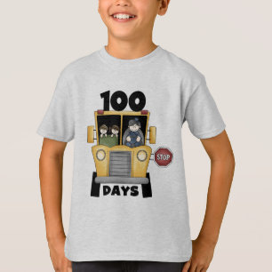 Bus 100 Tage Schulzeit T - Shirt und Geschenke