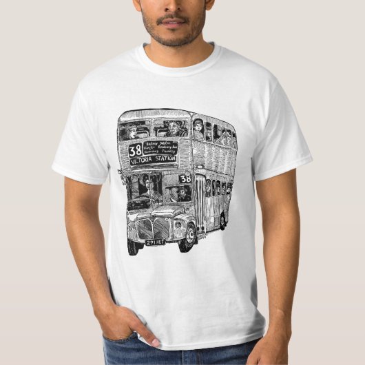 Bus 38 T-Shirt (Vorderseite)