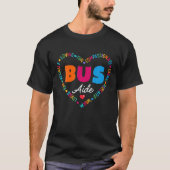 Bus Aide Matching Group Squad zurück zur Schule fü T-Shirt (Vorderseite)