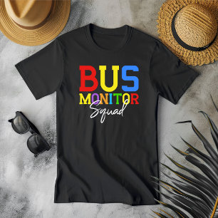 Bus-Aufsichtsteam T-Shirt