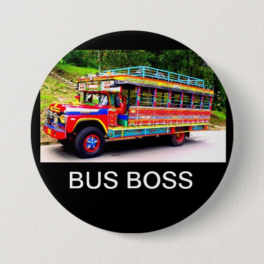 BUS-CHEF BUTTON (Vorderseite)
