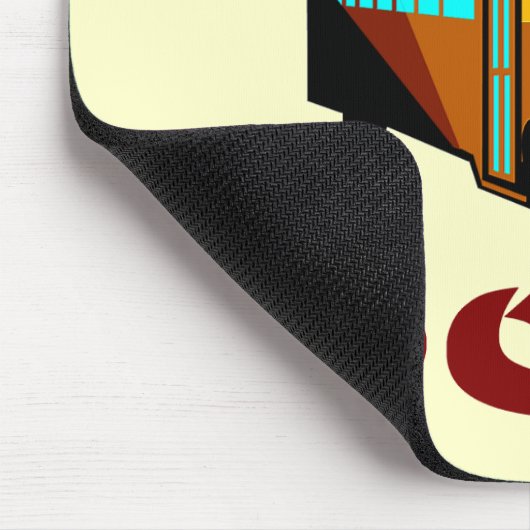 Bus-Chef Mousepad (Ecke)