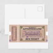 Bus der Linie Leviathan Innsmouth Postkarte (Vorne/Hinten)