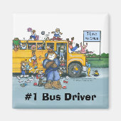 Bus Driver Magnet (Vorne)