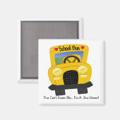 Bus Driver Scare (anpassbar) Magnet (Vorderseite/Rückseite)