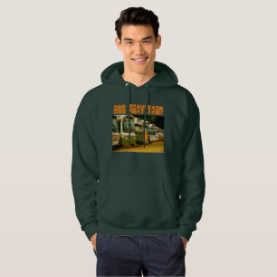 Bus-Friedhof Basic Kapuzenpullover für Herren Hoodie