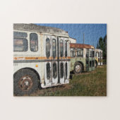 Bus-Friedhof Puzzle (Horizontal)