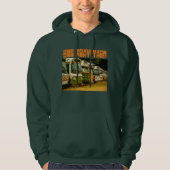 Bus Graveyard Men's Basic Hooded Sweatshirt (Vorderseite)