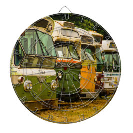 Bus Graveyard Metal Cage Dartboard Dartscheibe