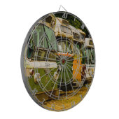Bus Graveyard Metal Cage Dartboard Dartscheibe (Vorderseite Links)
