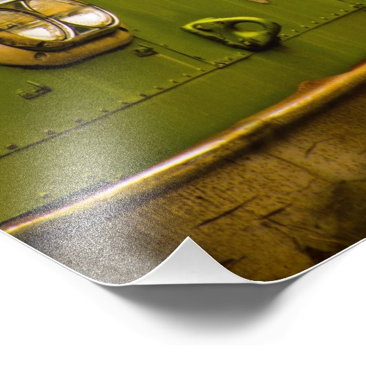 BUS GRAVEYARD PRINT FOTODRUCK (Ecke)