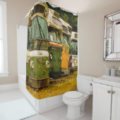 BUS GRAVEYARD SHOWER CURTAIN DUSCHVORHANG (Beispiel)