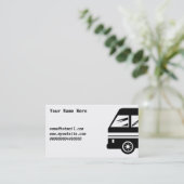 Bus, Ihr Name hier, Visitenkarte (Stehend Vorderseite)
