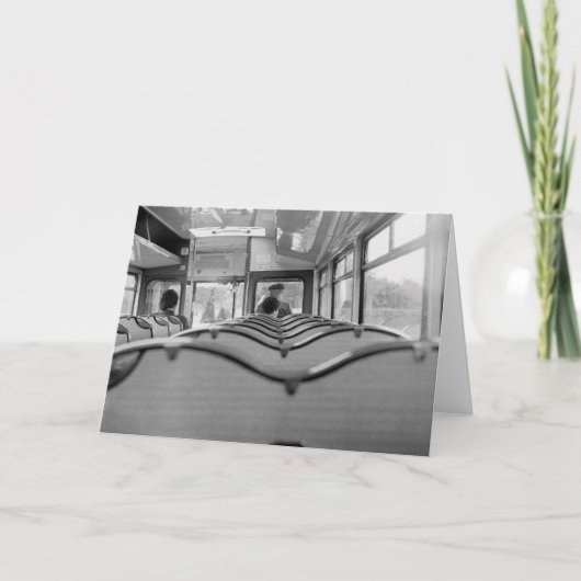 Bus Interior (Ende der 70er Jahre) Karte (Vorderseite)