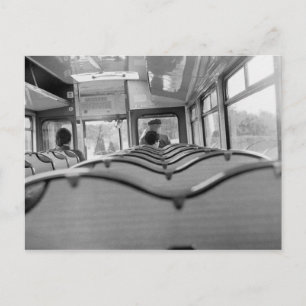 Bus Interior (Ende der 70er Jahre) Postkarte
