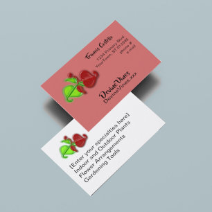 Bus. Karte - 3-D Blätter