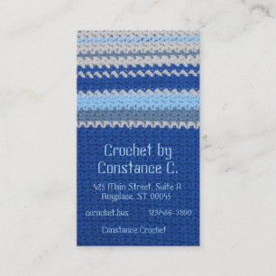 Bus. Karte - Blaue und weiße Streifen