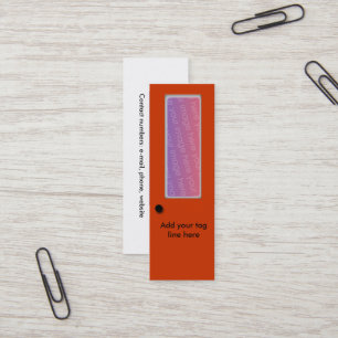 Bus. Karte - Bürotür