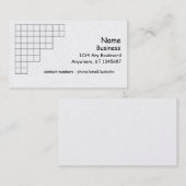Bus. Karte - Eckgitter (Vorne/Hinten)