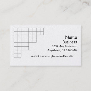 Bus. Karte - Eckgitter