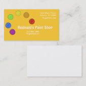 Bus. Karte - Farbpalette (Vorne/Hinten)