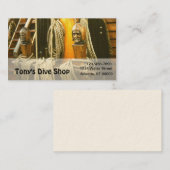 Bus. Karte - Holzkastane (Vorne/Hinten)