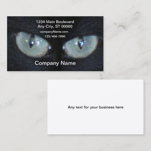 Bus. Karte - Katzenaugen (Vorne/Hinten)