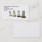 Bus. Karte - Kopfsteine (Vorne/Hinten)