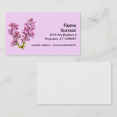 Bus. Karte - Lilacs (Vorne/Hinten)