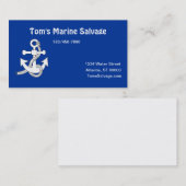 Bus. Karte - Marineanker (Vorne/Hinten)