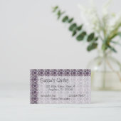 Bus. Karte - Quilt Muster - Thread-Spools (Stehend Vorderseite)