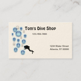 Bus. Karte - Taucher