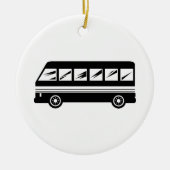 Bus Keramik Ornament (Vorne)