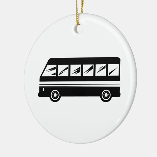 Bus Keramik Ornament (Links)