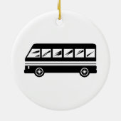 Bus Keramik Ornament (Hinten)