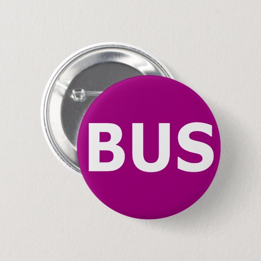 BUS-Logo - Veilchen Button (Vorne & Hinten)
