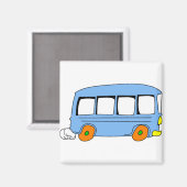 Bus Magnet (Vorderseite/Rückseite)