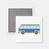 Bus Magnet (Vorderseite/Rückseite)