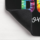 Bus Monitor Tie Dye Apprection Day Hello Back To Mousepad (Ecke)