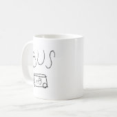 Bus Nr. 119 Kaffeetasse (Vorderseite Links)