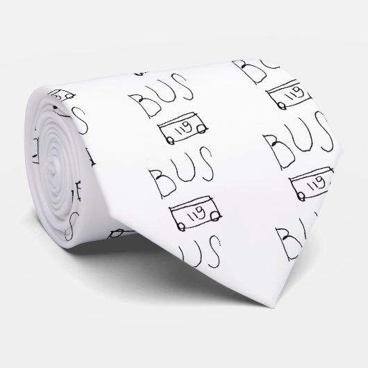 Bus Nr. 119 Krawatte (Gerollt)