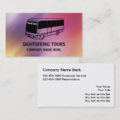 Bus-Reise-Visitenkarten Visitenkarte (Vorne/Hinten)