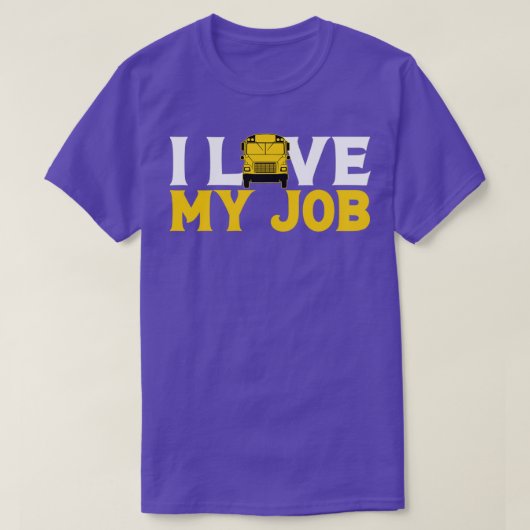 Bus Schoolbus Fahrergeschenk 4 T-Shirt (Design vorne)