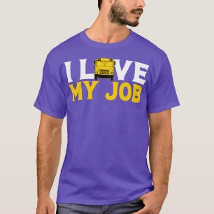 Bus Schoolbus Fahrergeschenk 4 T-Shirt
