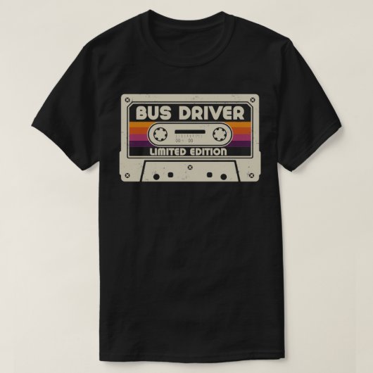 BUS-TREIBER-Beruf T-Shirt (Design vorne)