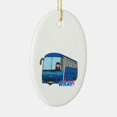 Bus-Treiber Keramikornament (Rechts)